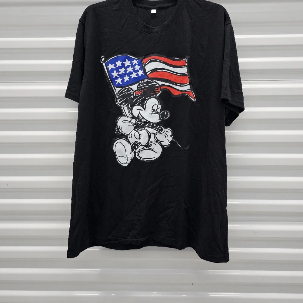 Mickey Mouse graphic Print T-Shirt (5XL) - Picture 3 of 4